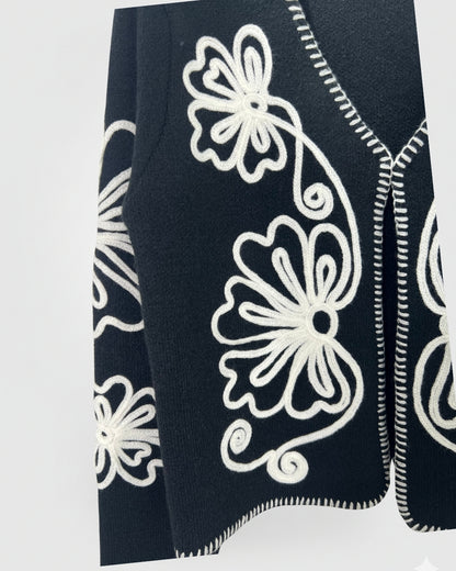 Cardigan Floreale