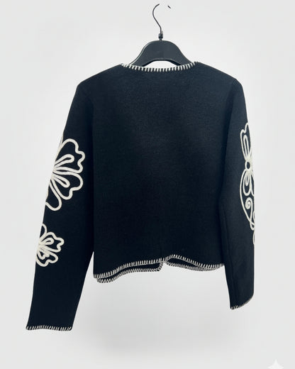 Cardigan Floreale
